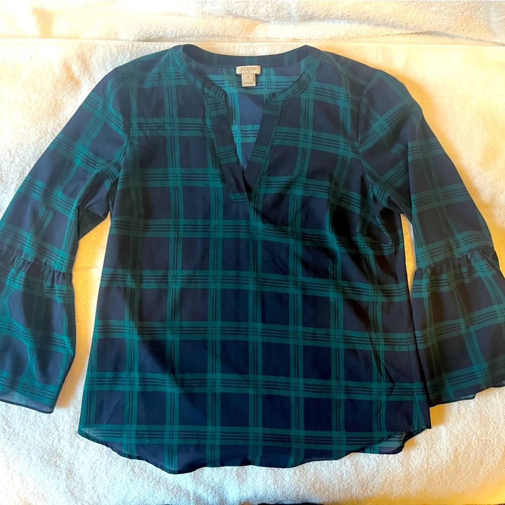 J-crew long sleeve top